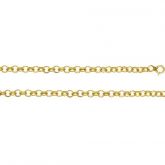 Pulseira Elo Portugues Em Ouro Amarelo 18k