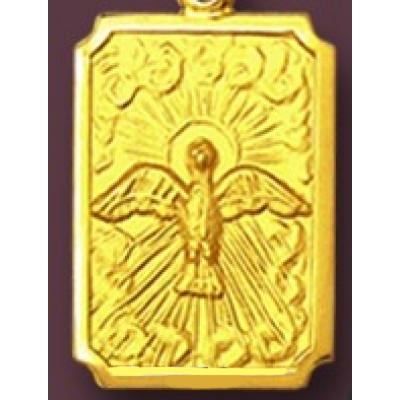 Pingente Divino Espirito Santo Em Ouro 18k R1