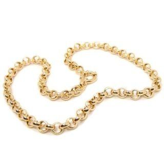 Pulseira Elo Portugues Em Ouro Amarelo 18k