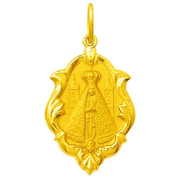 Pingente Medalha Nossa Senhora Aparecida -P