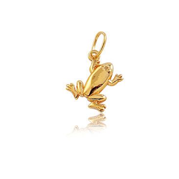 Pìngente sapo em ouro